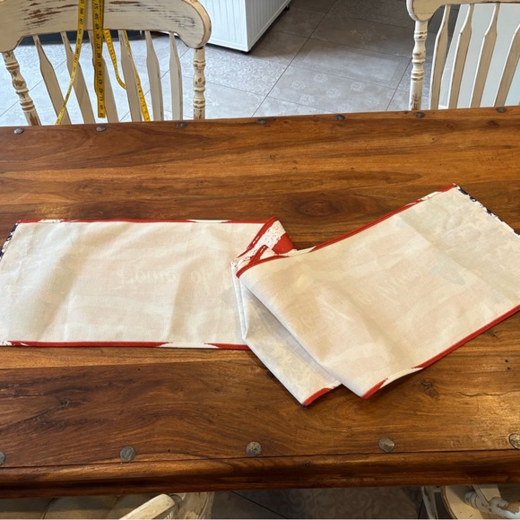 Patriotic Americana Table Runner Red White Blue Stars Stripes Independence - Picture 5 of 9